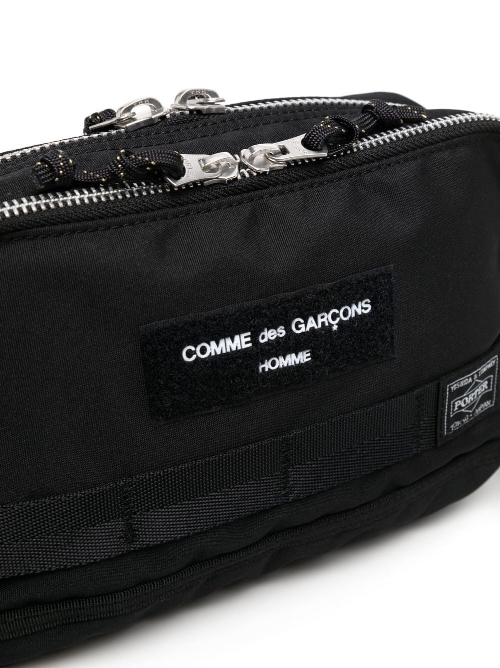 Comme Des Garçons Homme Logo Zipped Messenger Bag - Farfetch