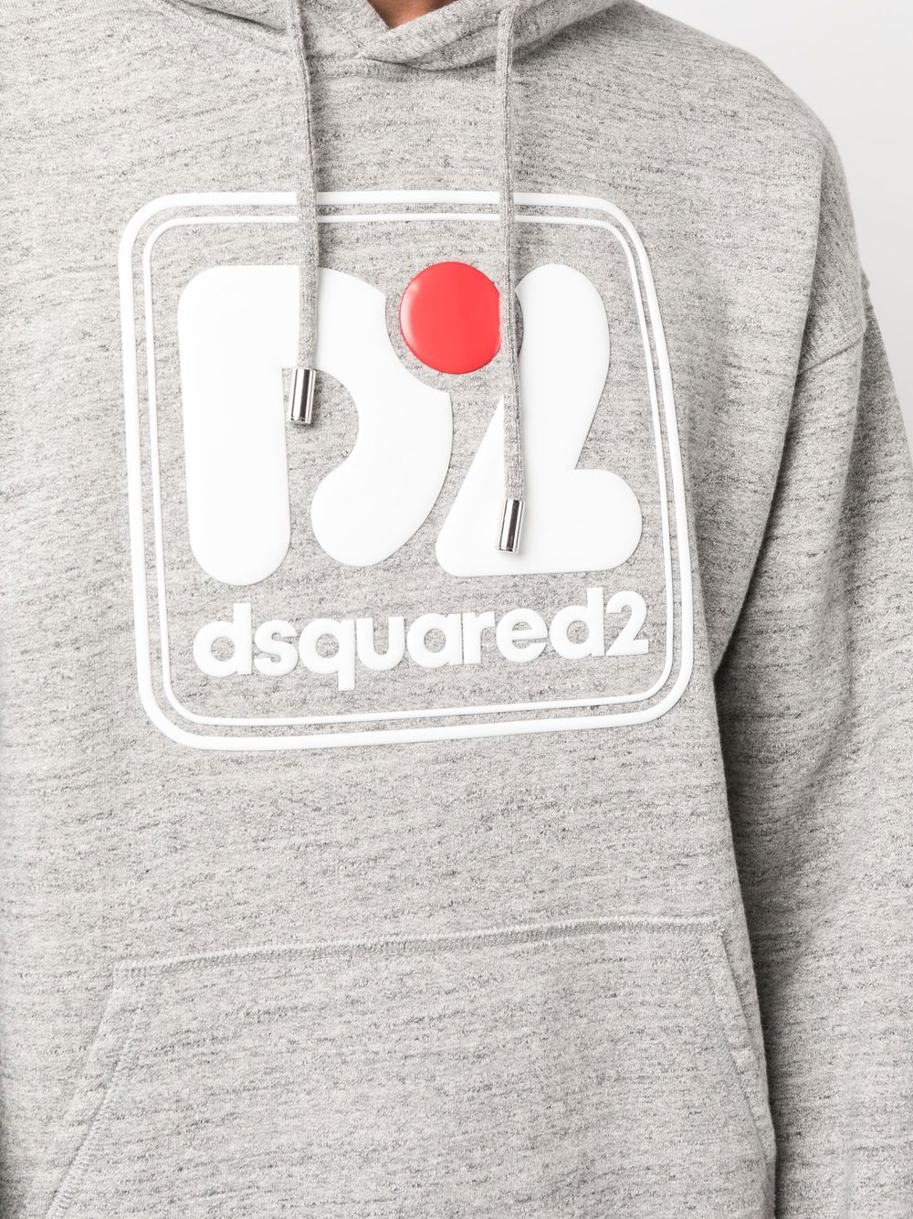 DSQUARED2 logo-print cotton hoodie Men