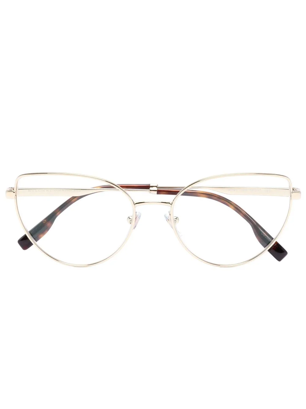 

Bvlgari lentes con armazón cat eye - Dorado