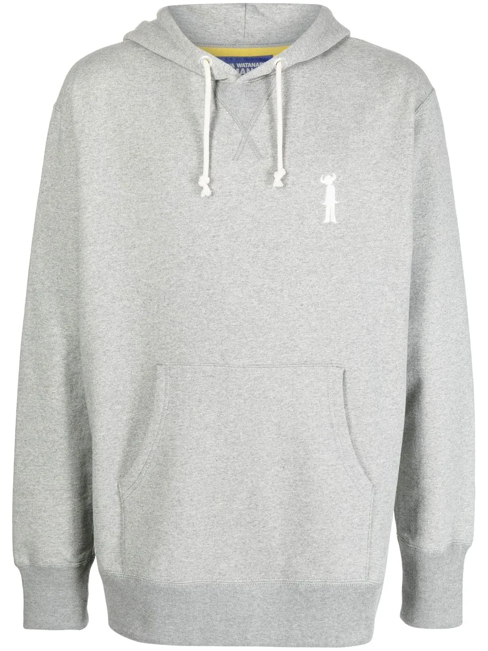 

Junya Watanabe MAN hoodie con logo y cordones - Gris