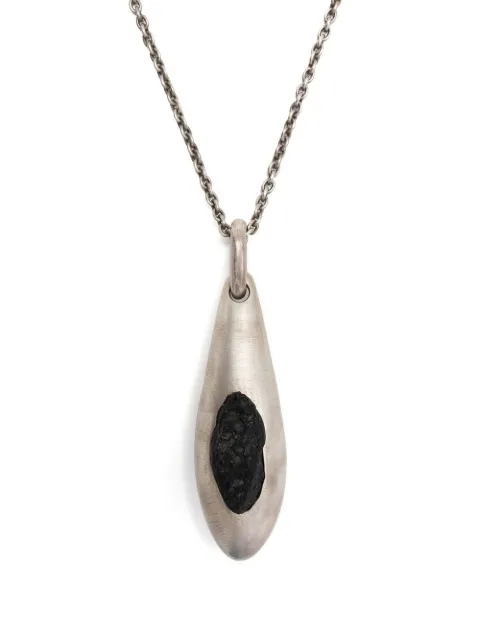 Parts of Four collar Chrysalis con dije de tektite