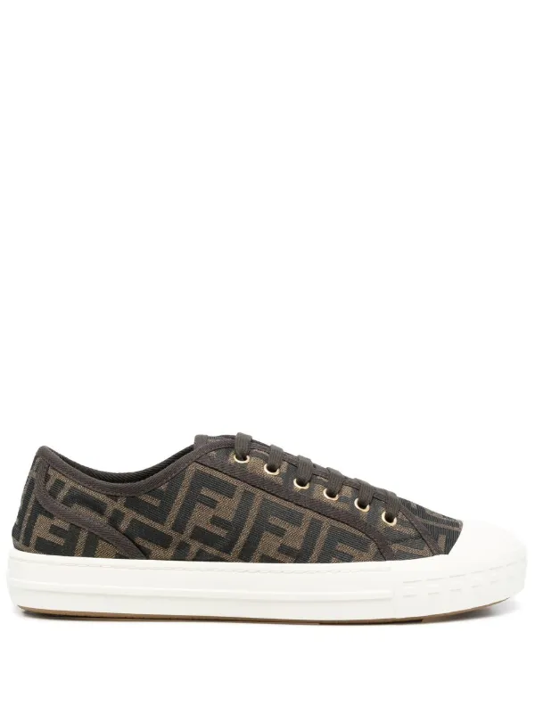 Fendi フェンディ フォース スニーカー ローカット ロゴ FENDI フェンディ スリッポンスニーカー メンズ ローカット 27.5