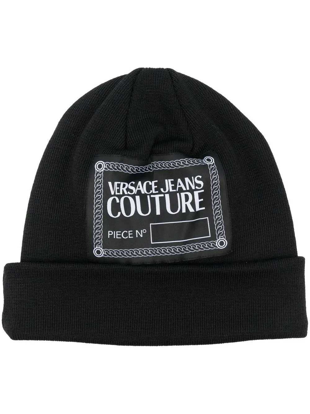 

Versace Jeans Couture gorro con parche del logo - Negro