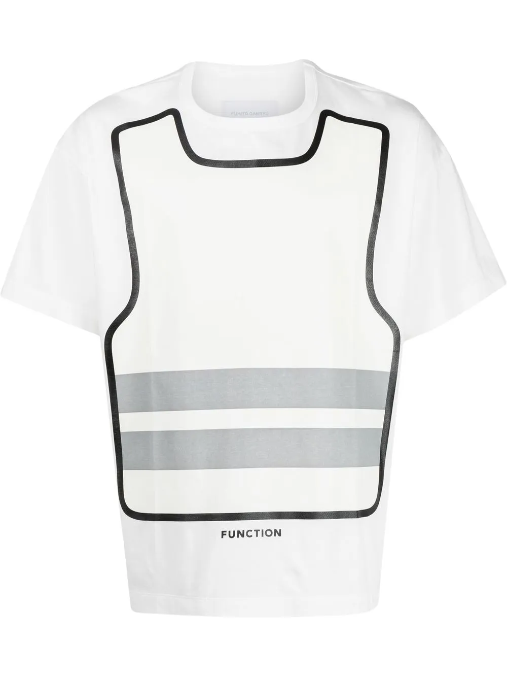 

Fumito Ganryu graphic-print T-shirt - White