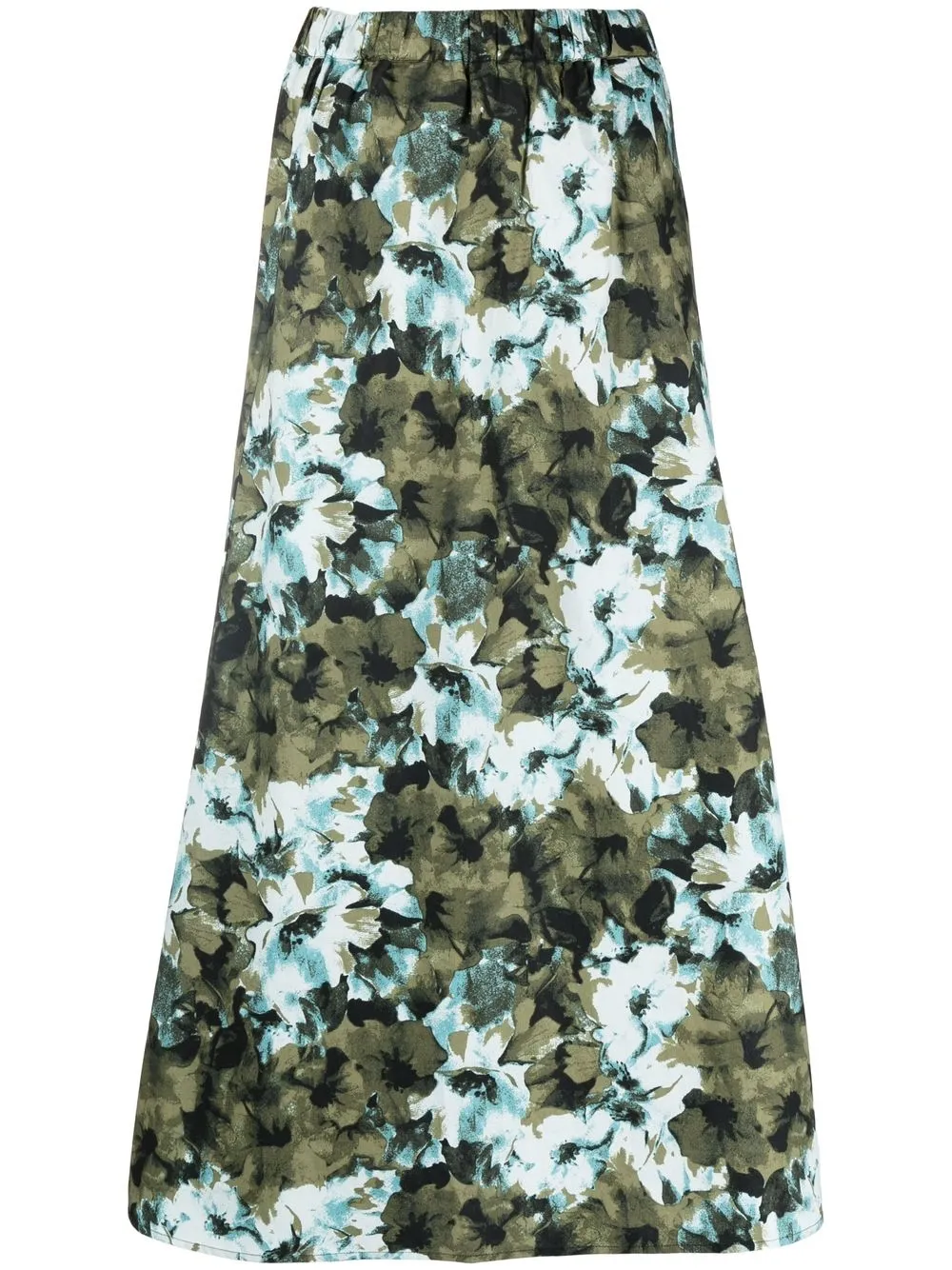 

Gestuz floral-print maxi skirt - Green