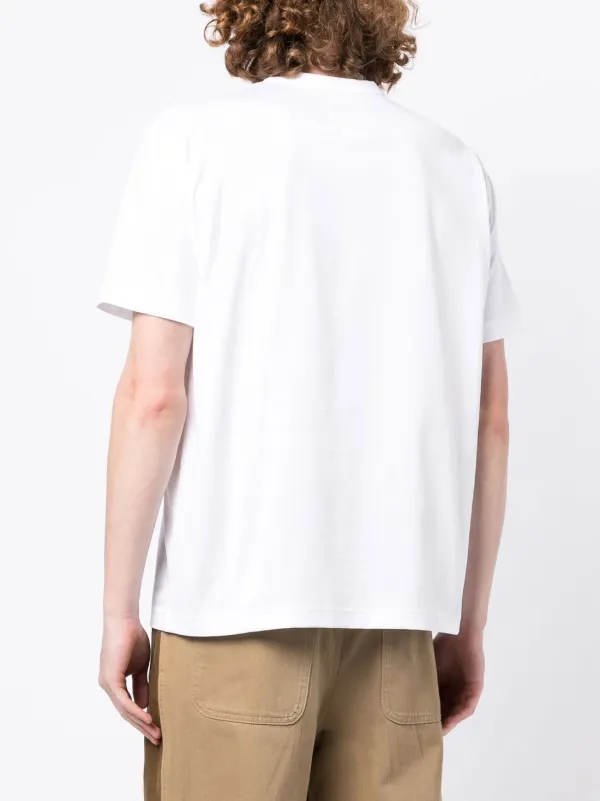 ✨美品✨JUNYA WATANABE ホワイトネットTシャツ M Junya Watanabe MAN グラフィック Tシャツ | ホワイト | FARFETCH JP