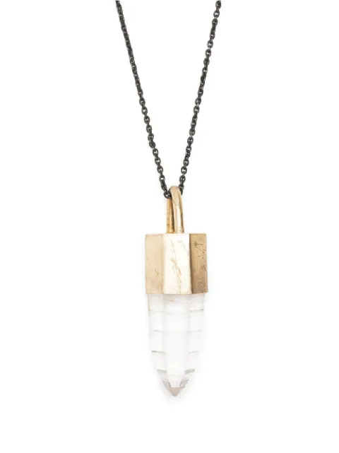 Parts of Four collar con dije Talisman de cuarzo 