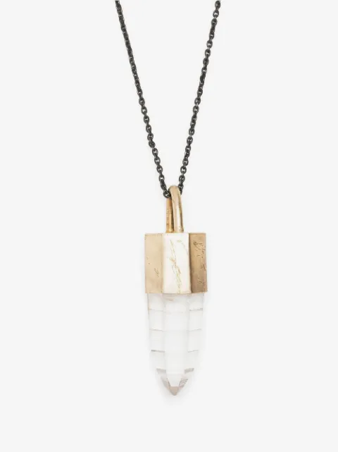 Parts of Four collar con dije Talisman de cuarzo 