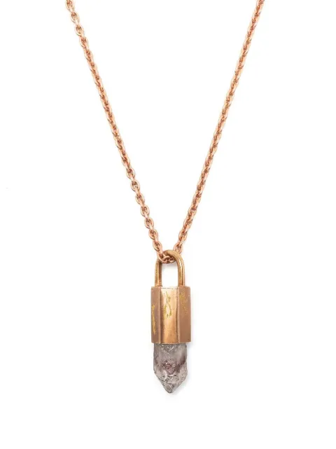 Parts of Four Talisman quartz pendant necklace 