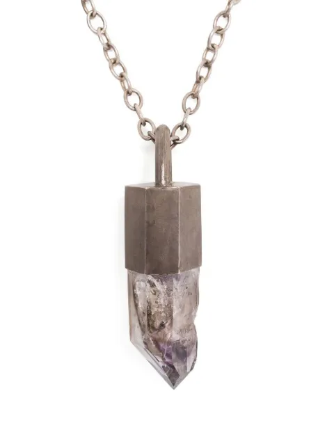 Parts of Four collar Talisman con dije de amatista 