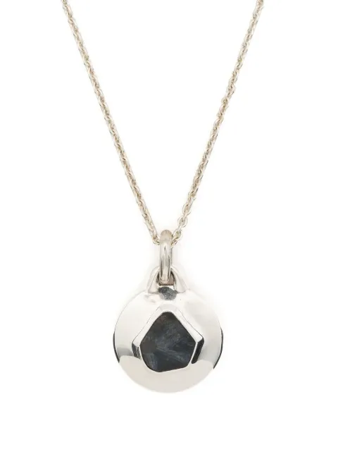 Parts of Four Disk sapphire pendant necklace