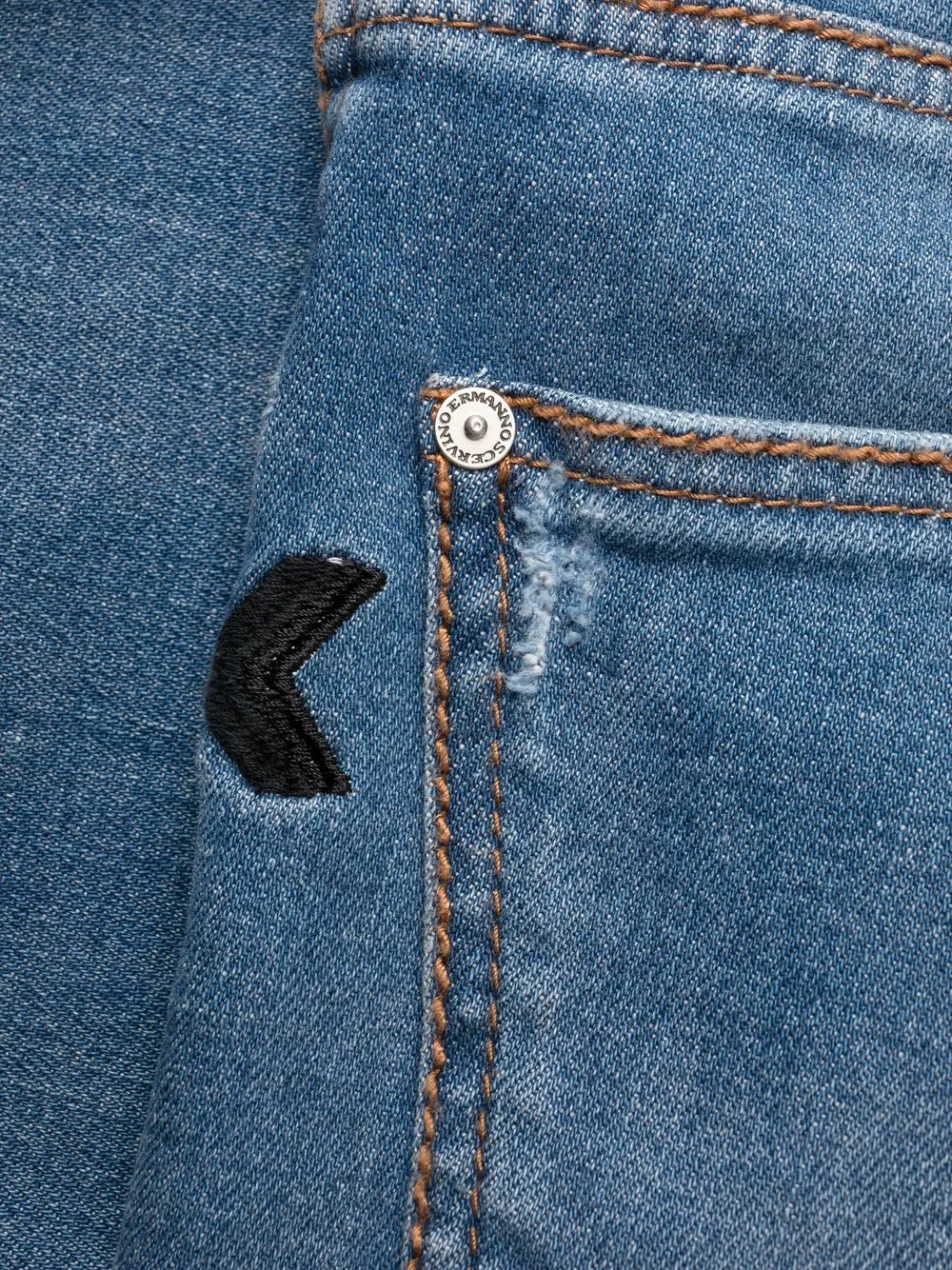 Ermanno Scervino Jeans svasati con ricamo | Image 6