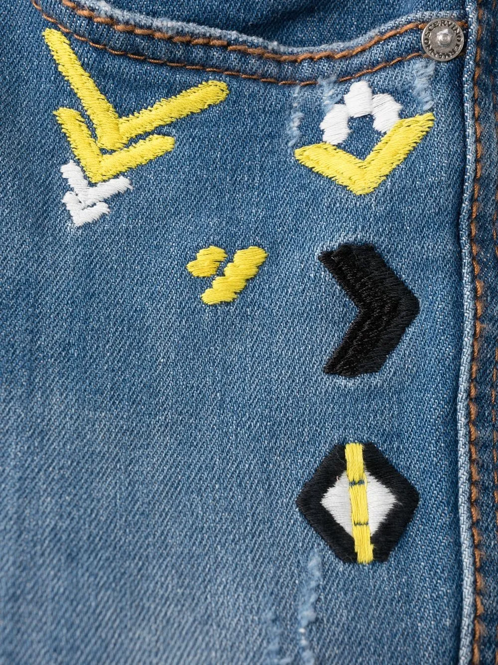 Ermanno Scervino Jeans svasati con ricamo | Image 7
