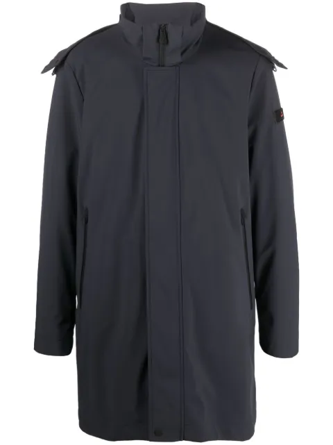 Peuterey parka con capucha y parche del logo