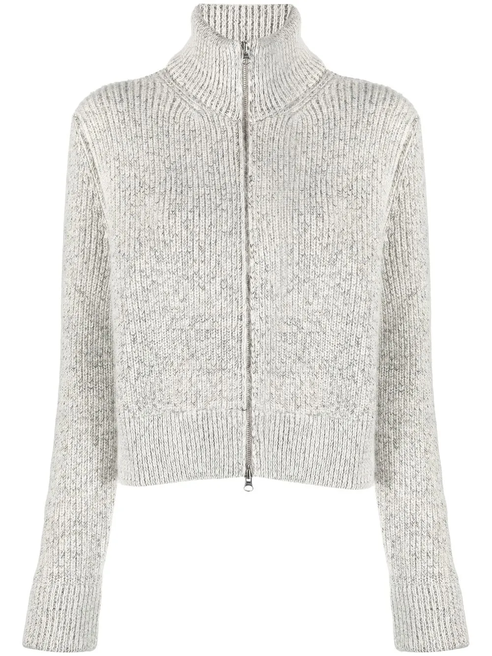 

MM6 Maison Margiela two-way zip cardigan - Grey