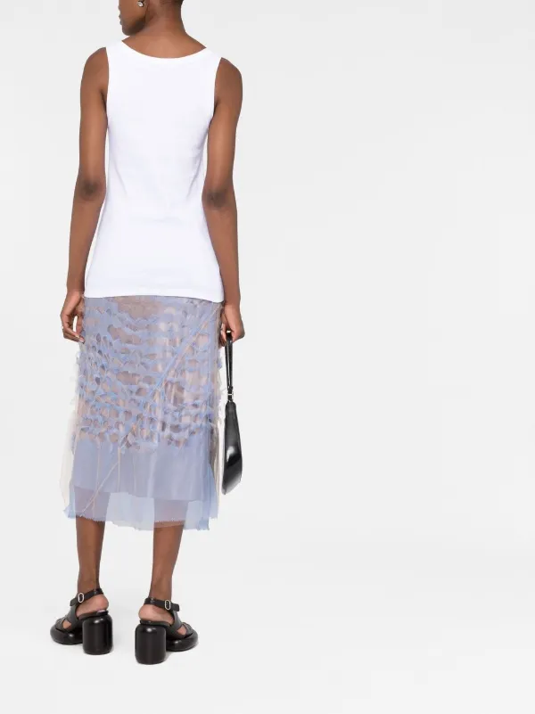 PRADA ホワイト タンクトップ M M PRADA(プラダ) タンクトップ(メンズ) - 海外通販のBUYMA