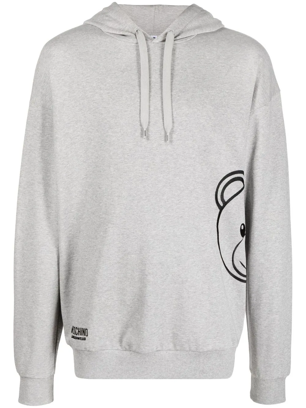 

Moschino Teddy Bear motif hoodie - Grey