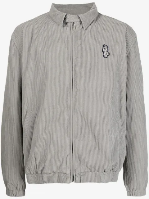 Billionaire Boys Club logo-print zip-up shirt jacket