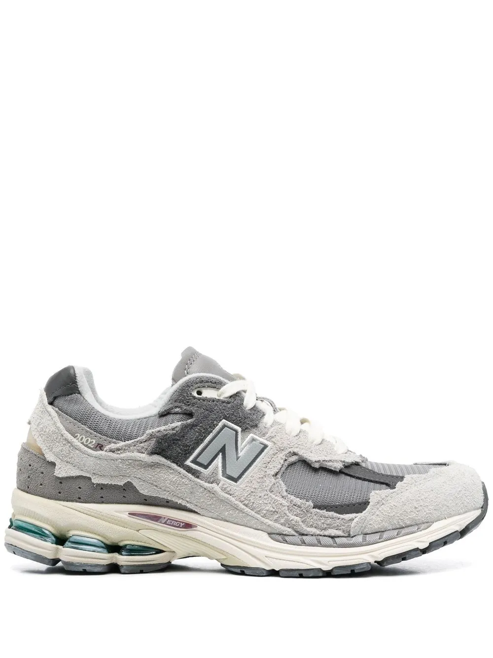 New Balance logo-patch low-top sneakers | Grey | Image 1