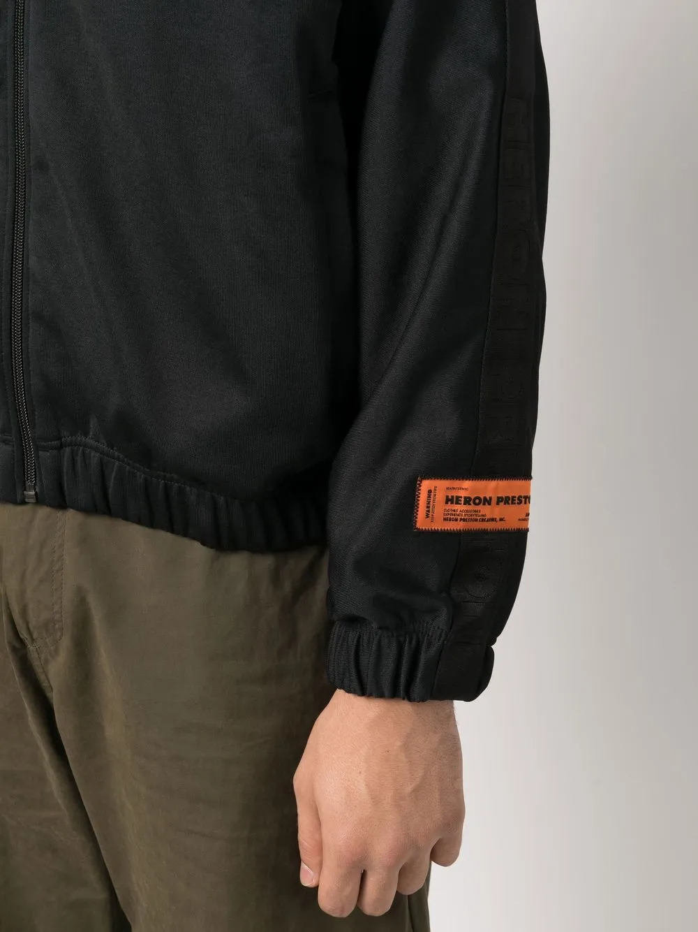 Heron Preston Giacca a vento con logo | Image 5