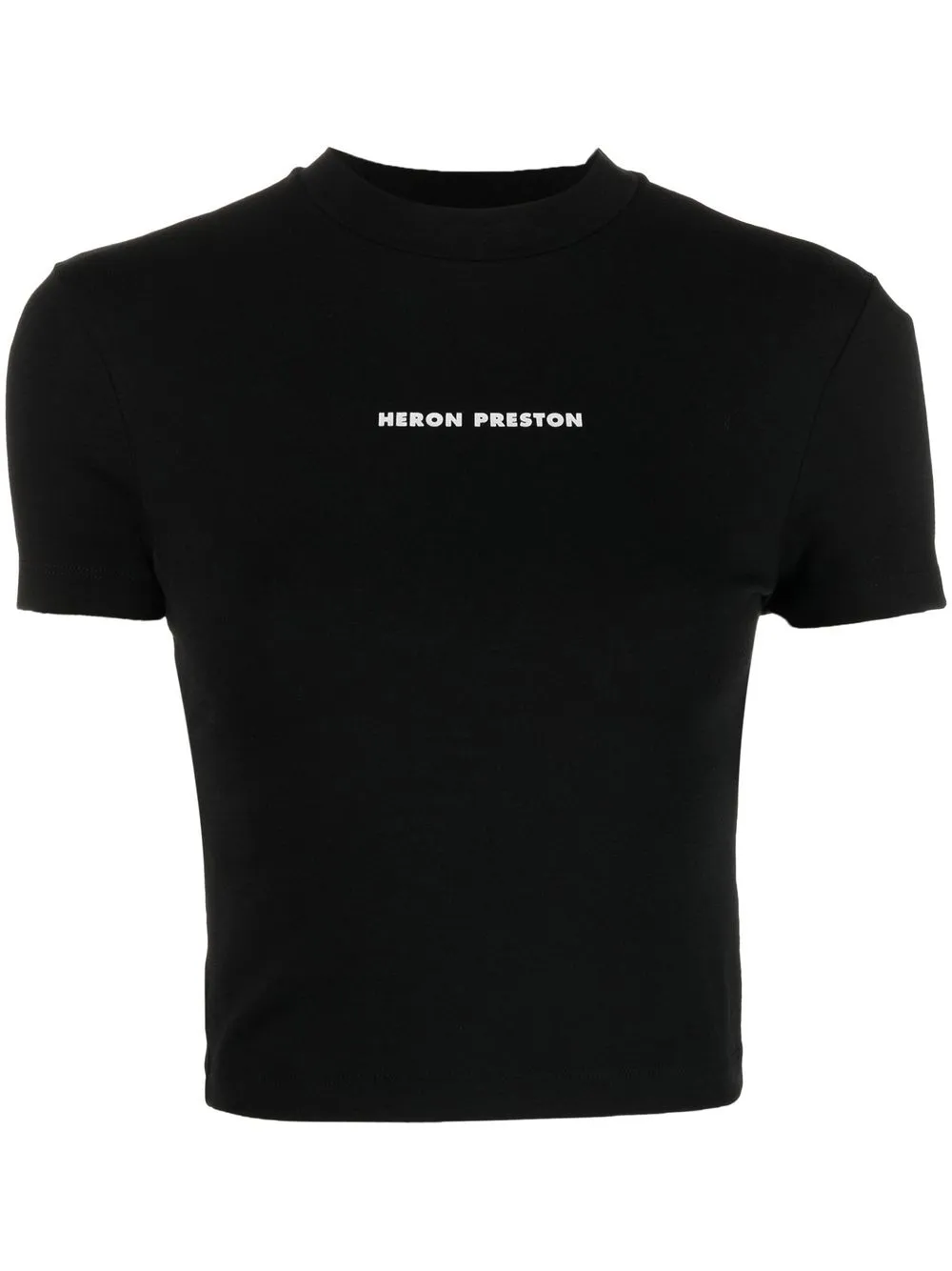 

Heron Preston playera corta con logo estampado - Negro