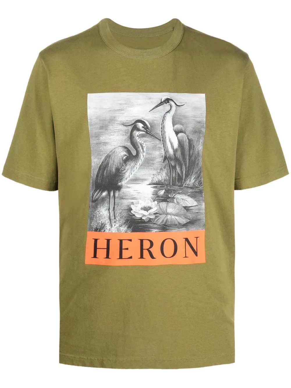 

Heron Preston playera Heron - Verde