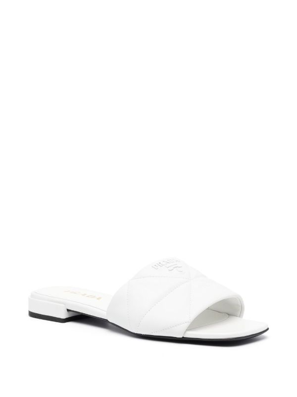 Prada 2024 white slides