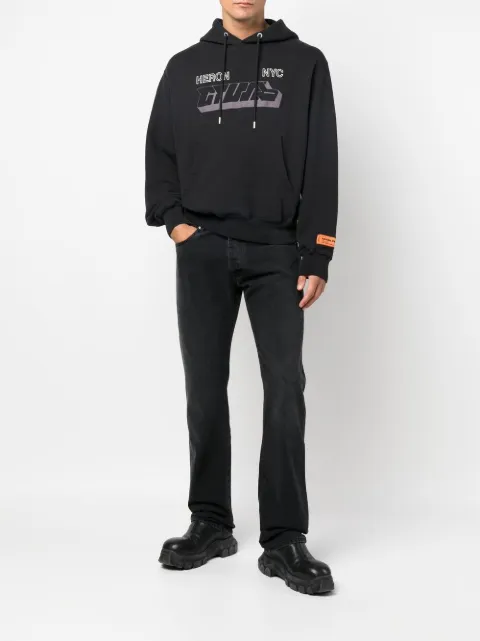 Heron Preston hoodie con estampado gráfico