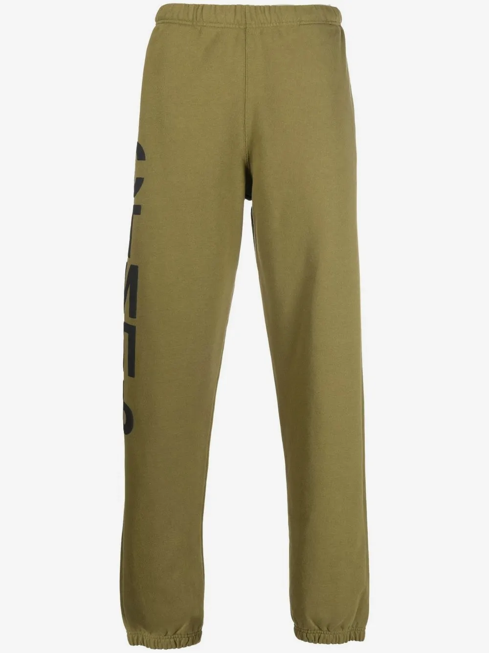 Heron Preston logo-print track pants | Green | Image 1