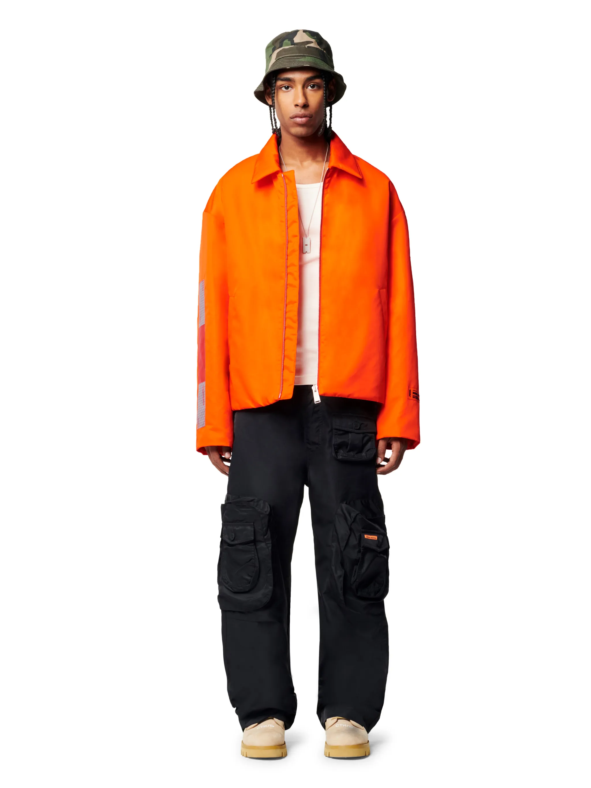 security uniform tape jacket | HERON PRESTON® Official Site