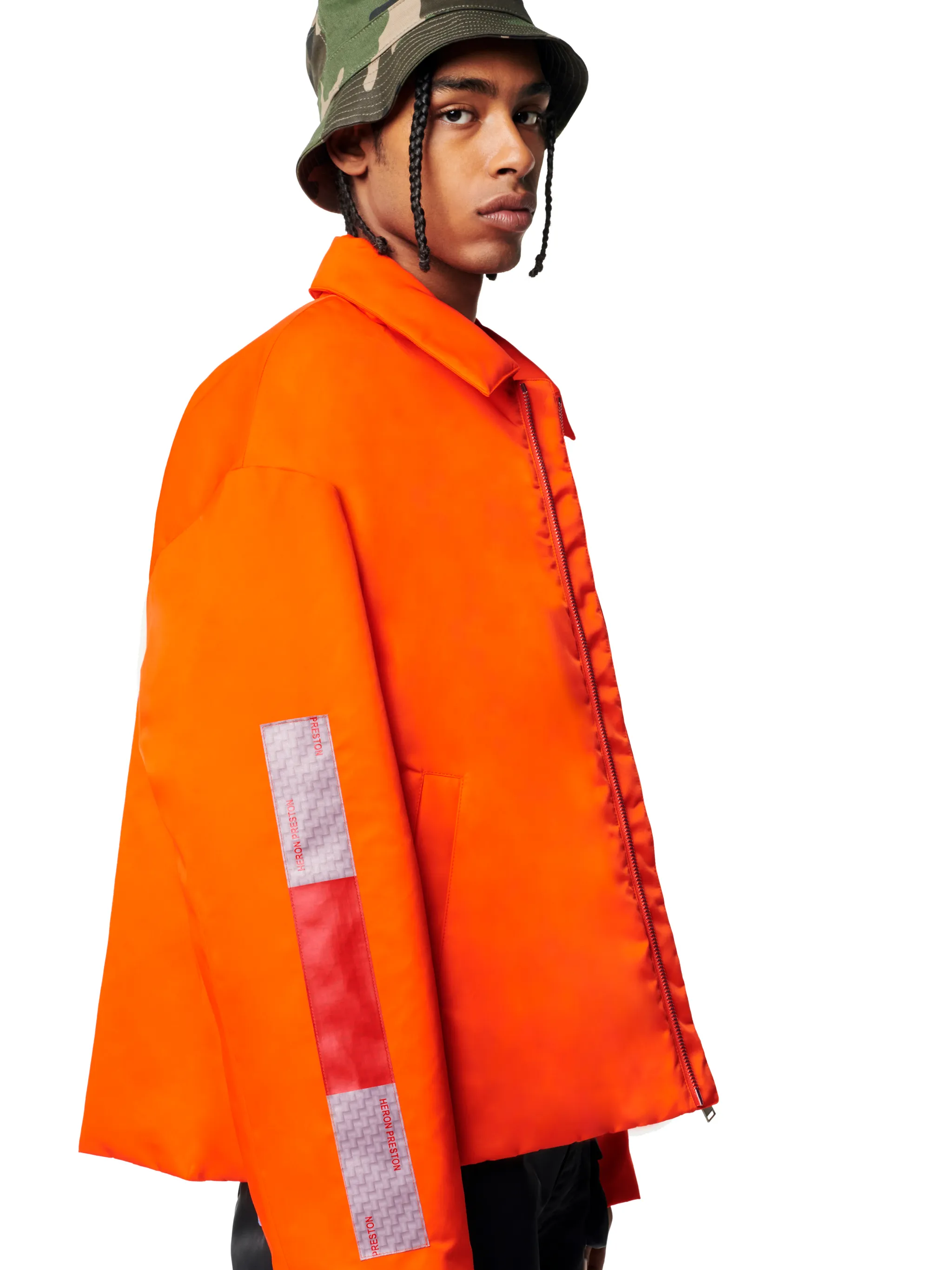 HERON PRESTON】SECURITY UNIFORM TAPE JACKET-