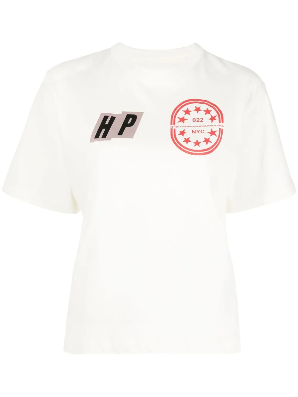 

Heron Preston cotton logo-print T-shirt - White