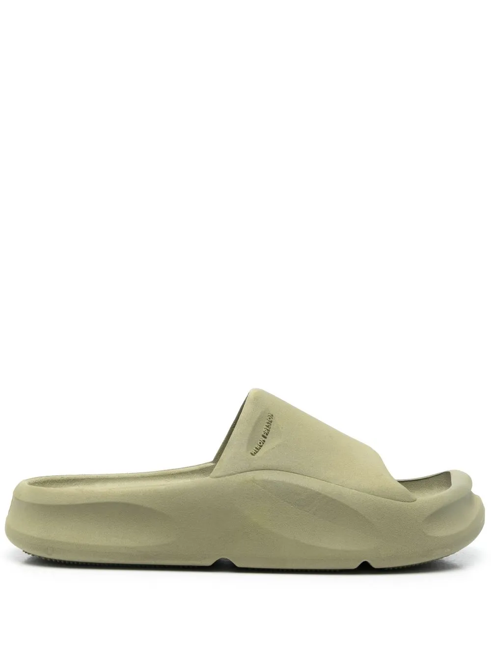 

Heron Preston eco moulded slides - Green