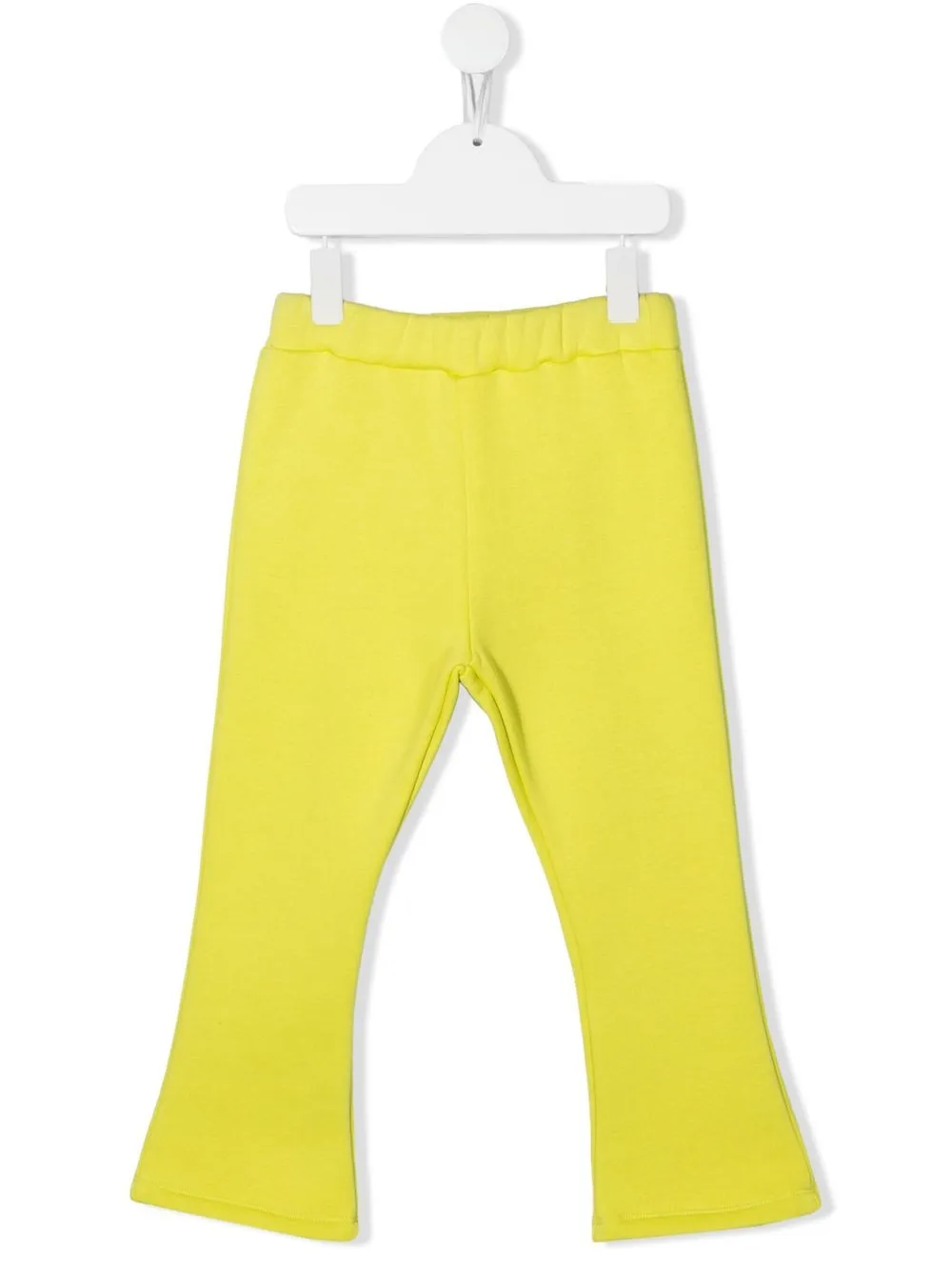 

Douuod Kids pantalones acampanados con parche del logo - Amarillo