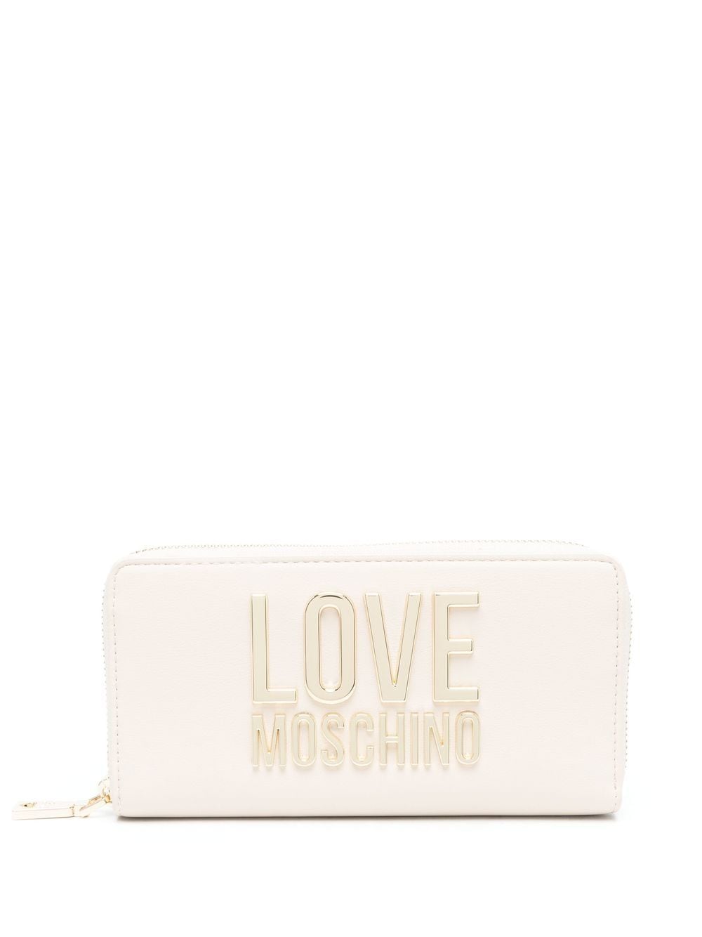 Love Moschino logo-plaque Zipped Wallet - Farfetch