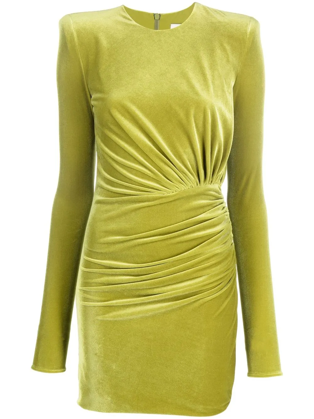 

Alexandre Vauthier vestido con detalle fruncido - Verde