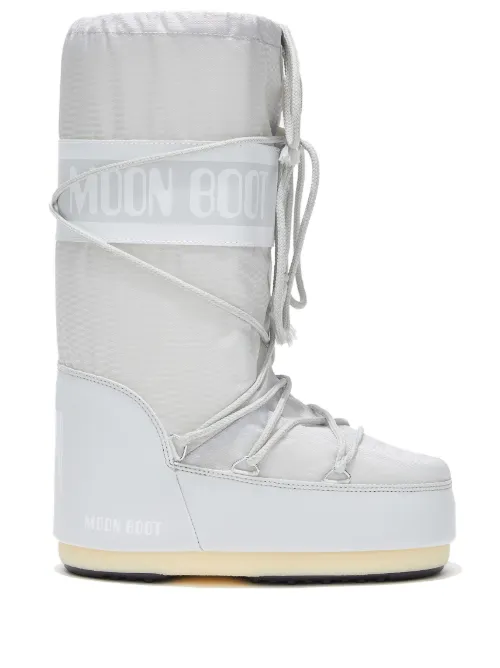 Après-ski lacés à logo imprimé - Moon Boot - Modalova