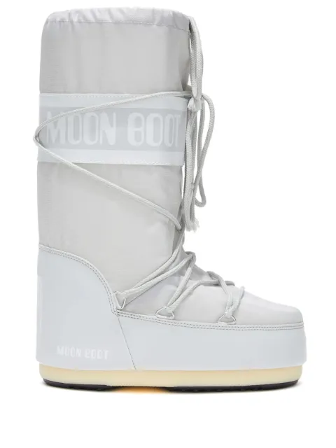 Moon Boot lace-up logo-print boots