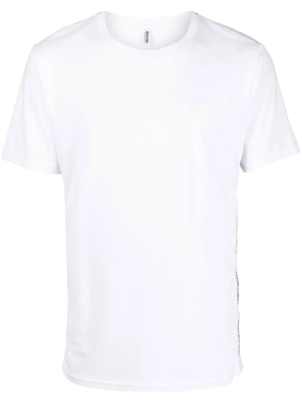 

Moschino logo-tape cotton T-shirt - White