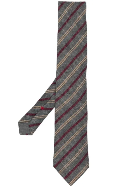 Brunello Cucinelli striped wool tie