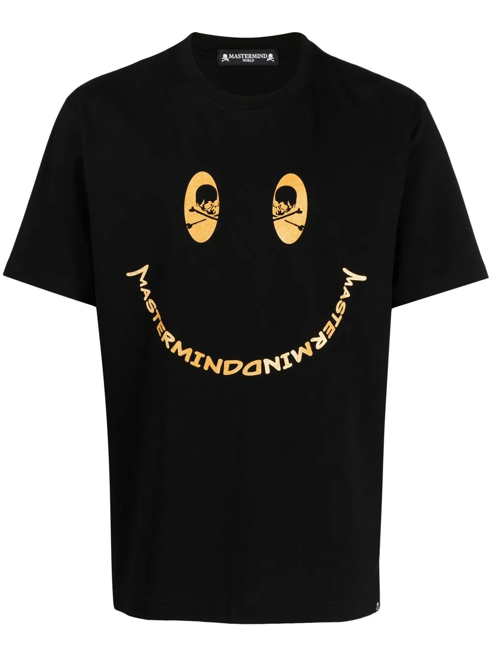 

Mastermind Japan playera con motivo Smiley - Negro