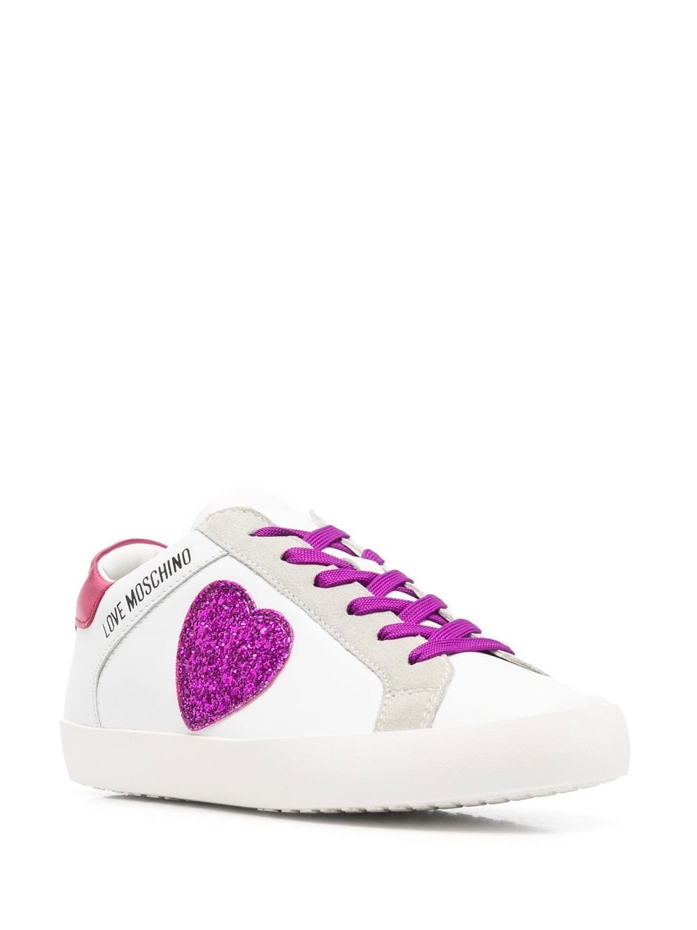 Love Moschino Low-top sneakers - Wit