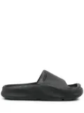 Heron Preston moulded open toe slides - Black