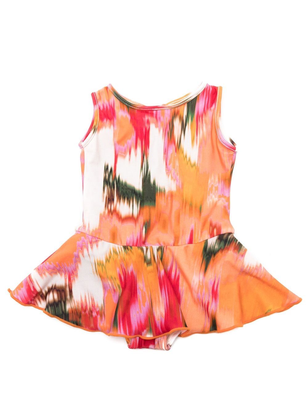 Lenny Niemeyer Maio Babadinho peplum swimsuit - Orange