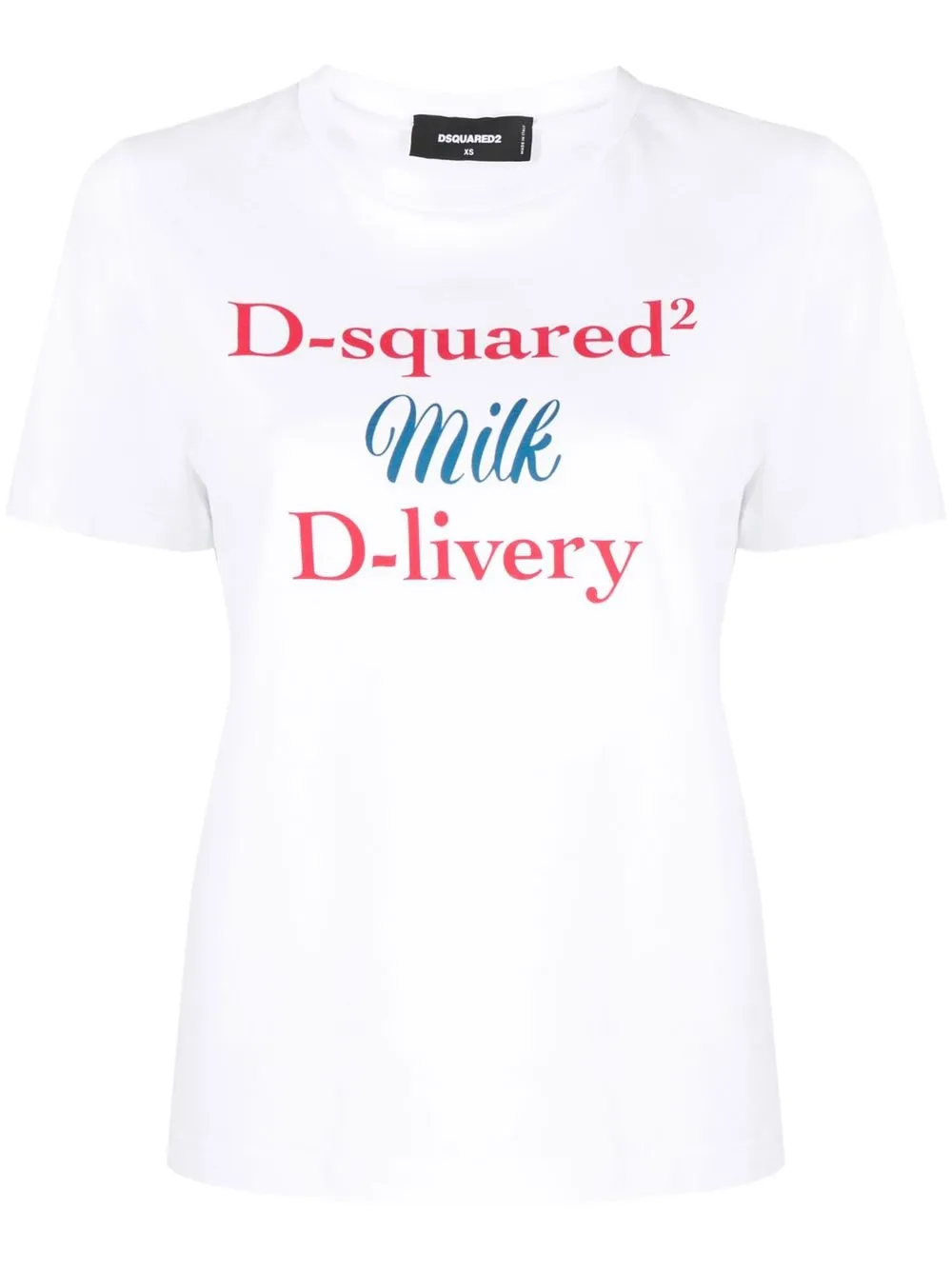 

Dsquared2 playera con eslogan estampado - Blanco