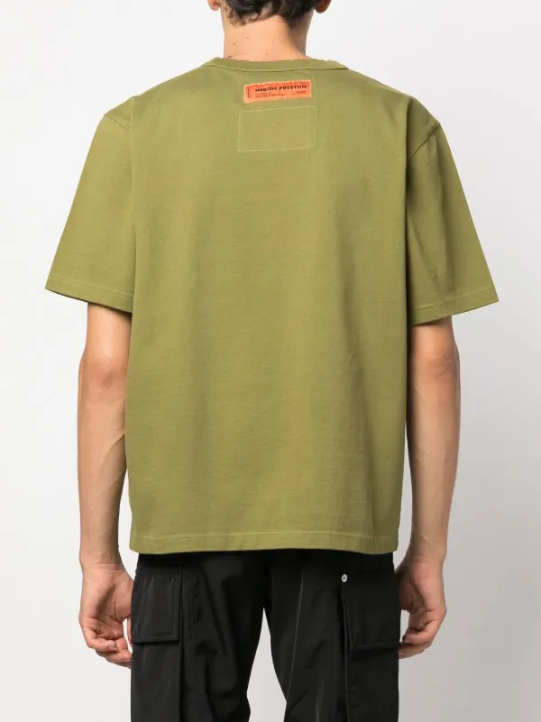 Heron Preston Promo Only Tシャツ | グリーン | FARFETCH JP