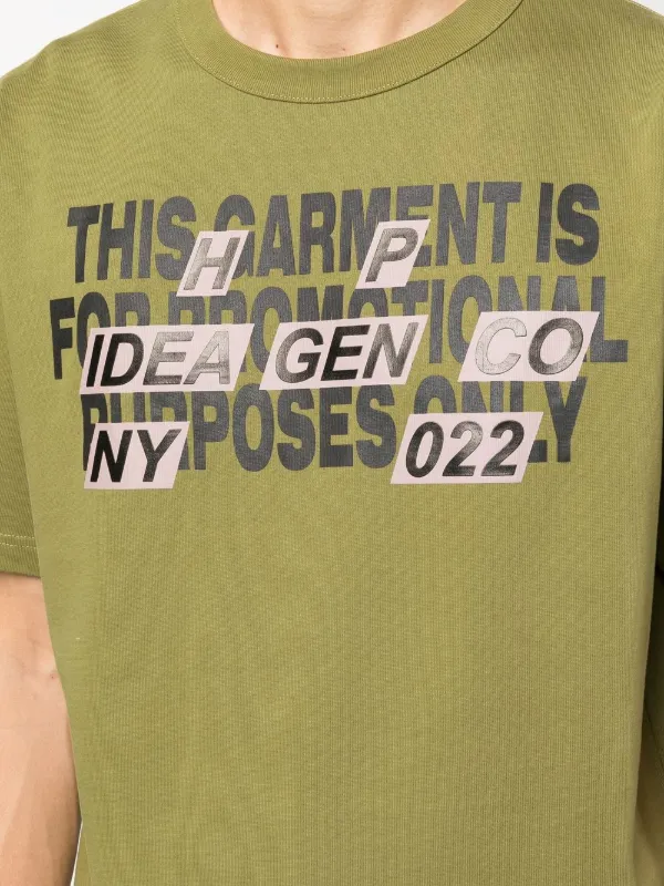 Heron Preston Promo Only Tシャツ | グリーン | FARFETCH JP