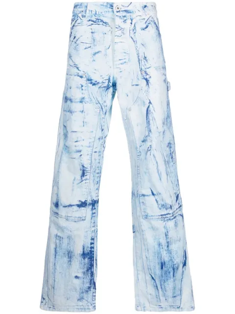 Heron Preston distressed-effect denim jeans