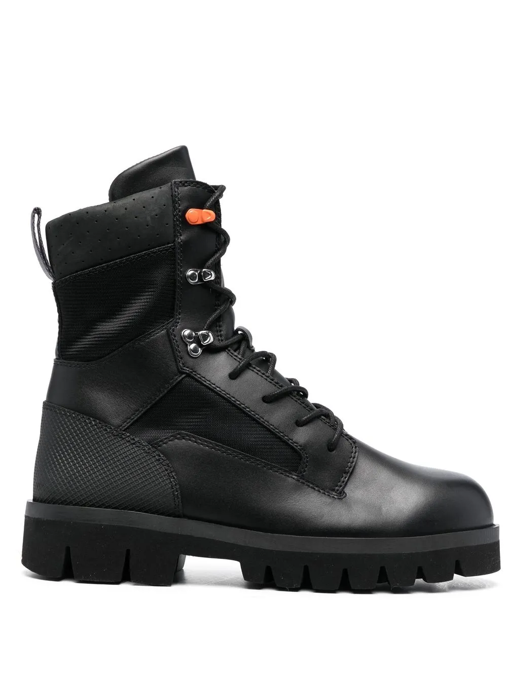 

Heron Preston botas con agujetas - Negro