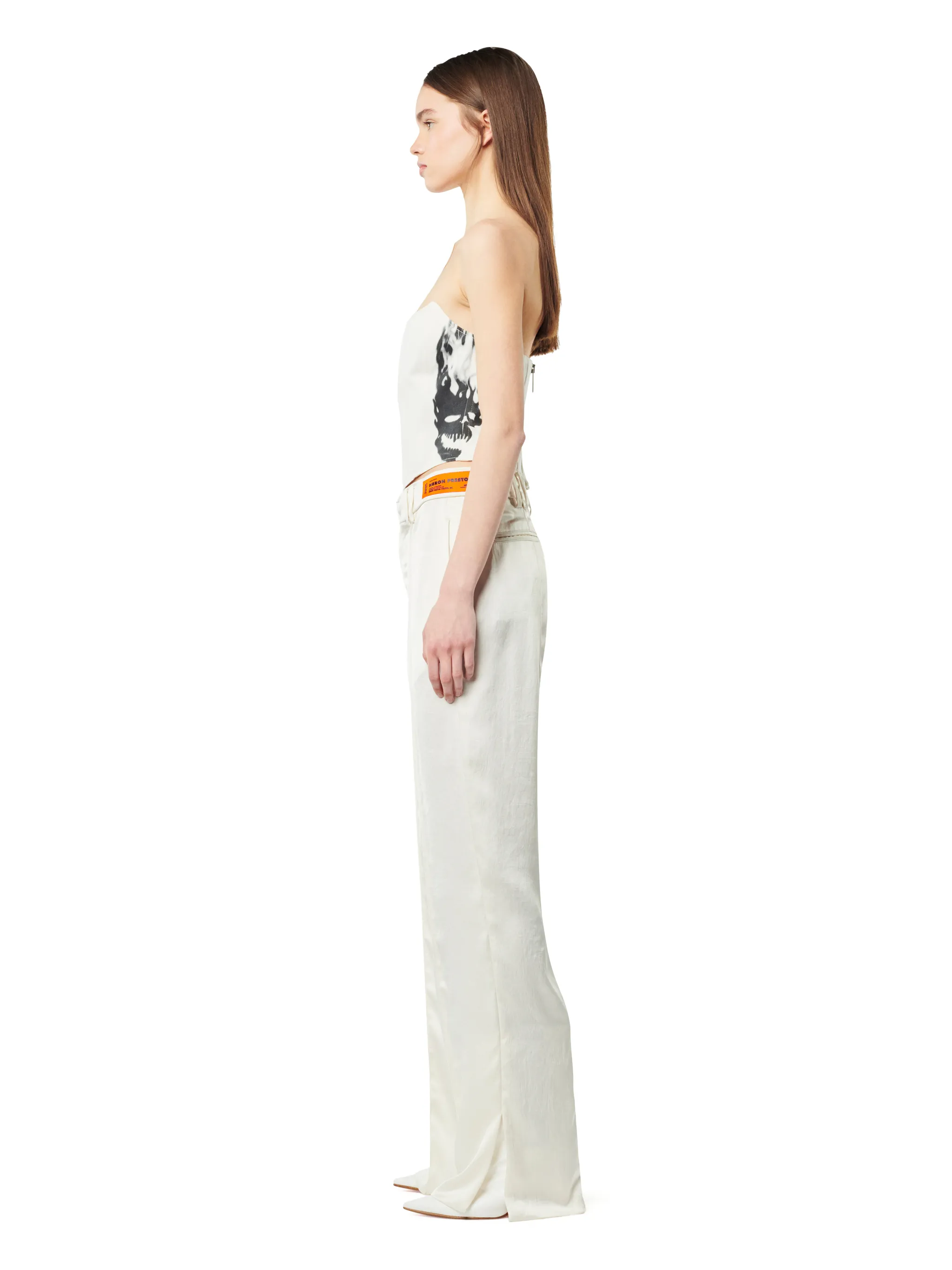 TAILORING SATIN PANTS